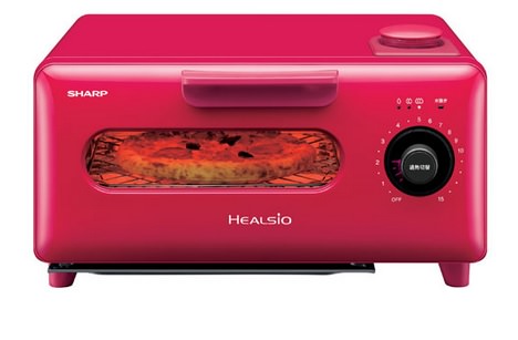 加熱水蒸気を使う高級トースター