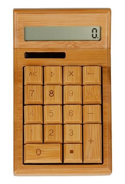 竹製電卓